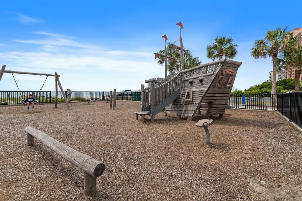 Cabana Palms - Oceanfront Renovated King Bed Sauna Myrtle Beach Esterno foto