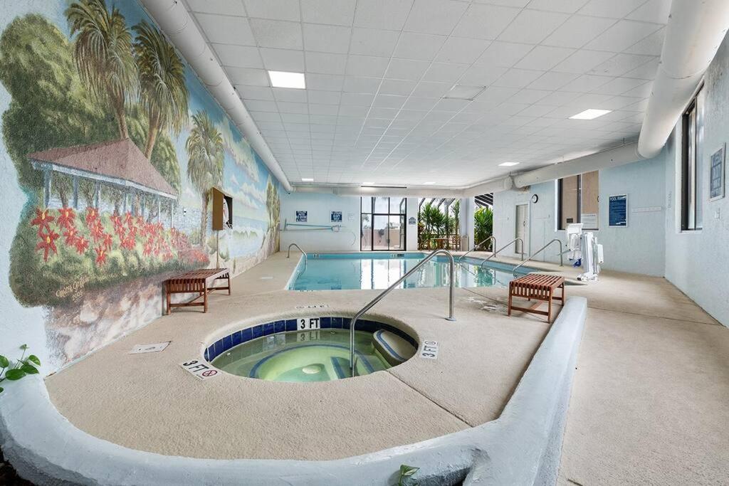 Cabana Palms - Oceanfront Renovated King Bed Sauna Myrtle Beach Esterno foto