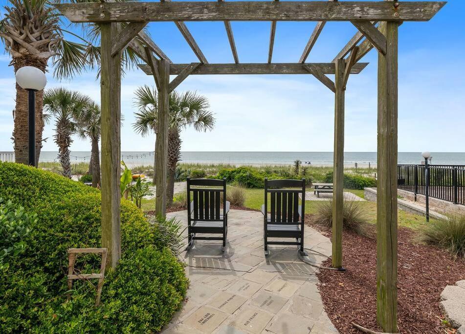 Cabana Palms - Oceanfront Renovated King Bed Sauna Myrtle Beach Esterno foto